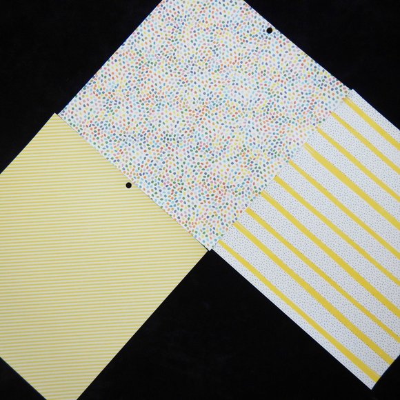 12x12 Scrapbook Paper 24 Cardstock Pride Rainbow LGBT Happy Day Hearts Flag June - Picture 4 of 10